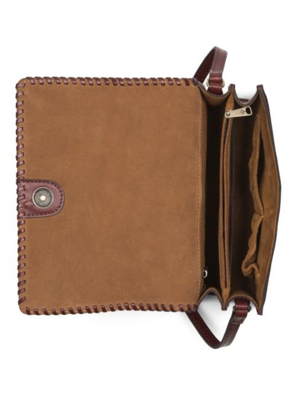 PATRICIA NASH Leather Consilina Crossbody With Tooled Border - Picture 2 of 5
